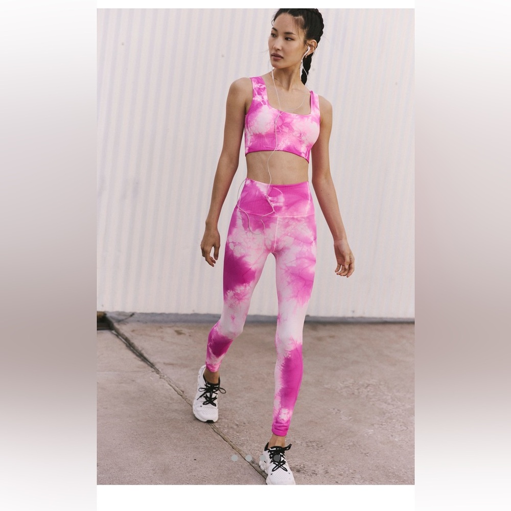 FP Movement Good Karma Green Tie-Dye Set